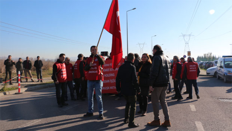 Ankara'ya yürümek isteyen işçilere müdahale: 33 gözaltı - Resim : 3