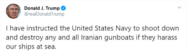 ABD Başkanı Trump'tan İran'a gözdağı ! - Resim : 1