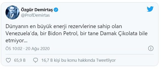 Prof. Özgür Demirtaş'ın ''Erdoğan'ın müjdesi'' paylaşımı olay oldu - Resim : 1