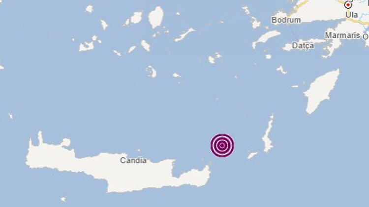 Ege Denizi'nde deprem! Datça'da da hissedildi - Resim : 1