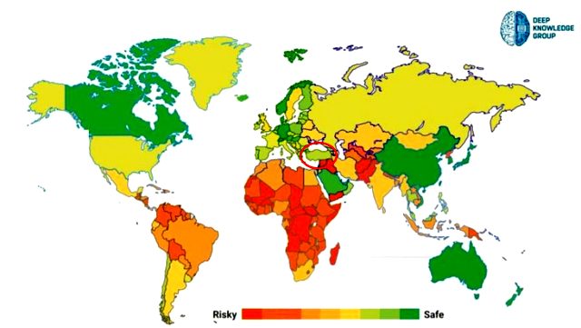 Dünya bu haritayı konuşuyor! İşte Koronavirüste en güvenli ülkeler! - Resim : 3