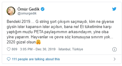 Ömür Gedik'ten ''g-string, şort'' itirafı - Resim : 1