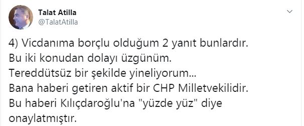 Talat Atilla’dan yeni iddia: ''Kılıçdaroğlu'na doğrulattım'' - Resim : 4