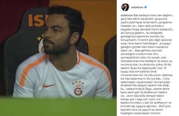 Arda Turan'dan flaş Selçuk İnan açıklaması - Resim : 1