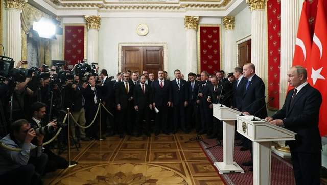 Erdoğan - Putin zirvesinden İdlib'te ateşkes kararı çıktı! - Resim : 1