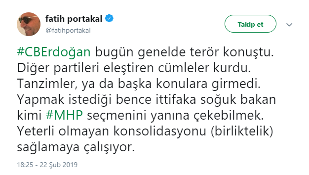 Fatih Portakal açıkladı: ''Erdoğan'ın yapmak istediği...'' - Resim : 1