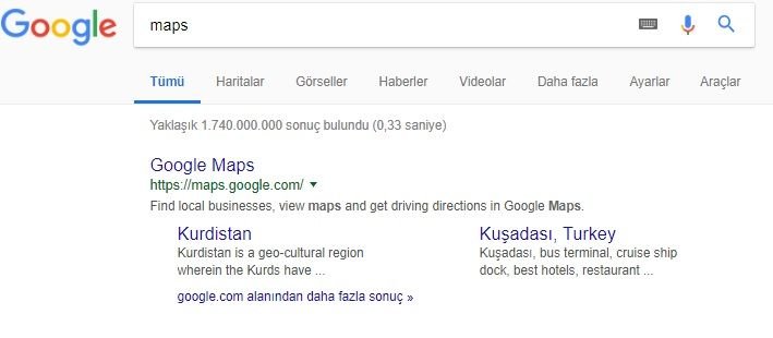 Google'da ''Kürdistan'' skandalı - Resim : 1