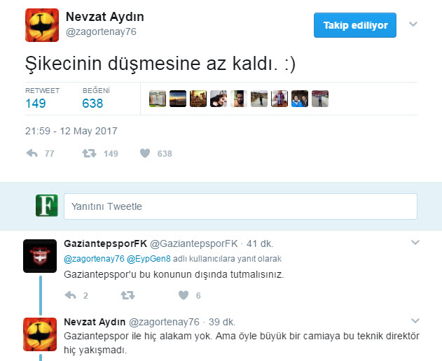 Nevzat Aydın'dan göndermeli tweet - Resim : 1