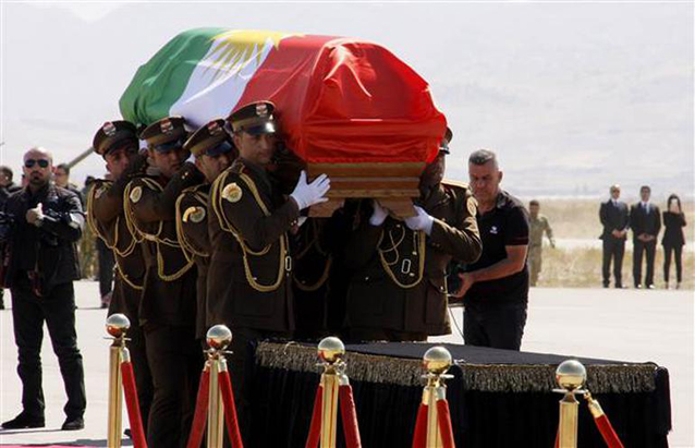 Talabani'nin cenaze töreninde kriz - Resim : 1