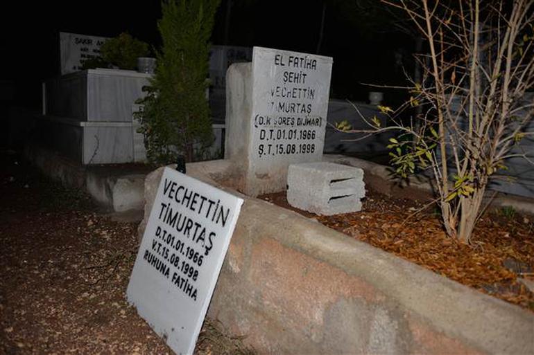 Emniyet uyarınca mezar taşları tek tek değiştirildi - Resim : 2