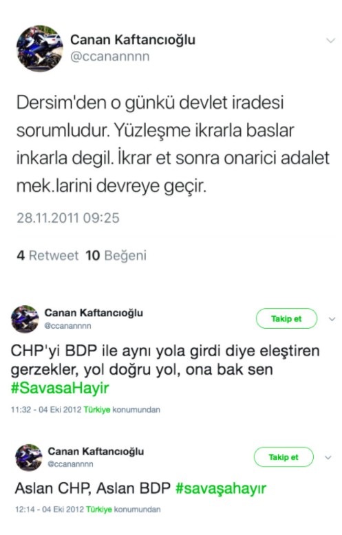 İşte Erdoğan'ın ''facia'' dediği CHP'li Canan Kaftancıoğlu'nun paylaşımları - Resim : 5